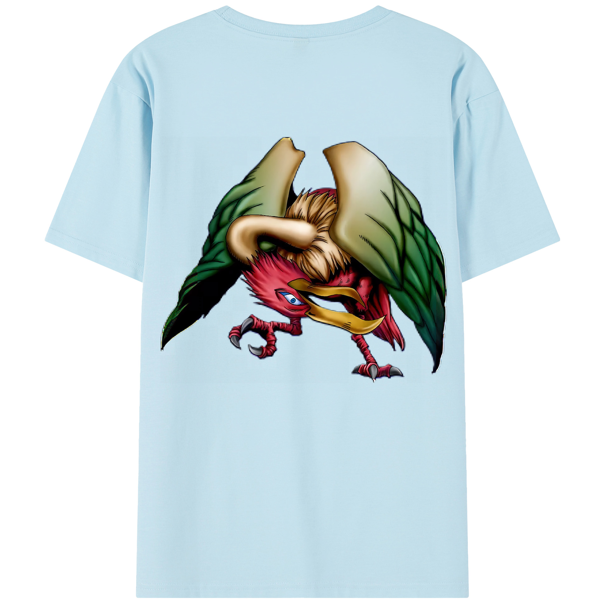 （画像用） 遊☆戯☆王 Yu-Gi-Oh! 綿100％半袖Tシャツ（背面プリント）